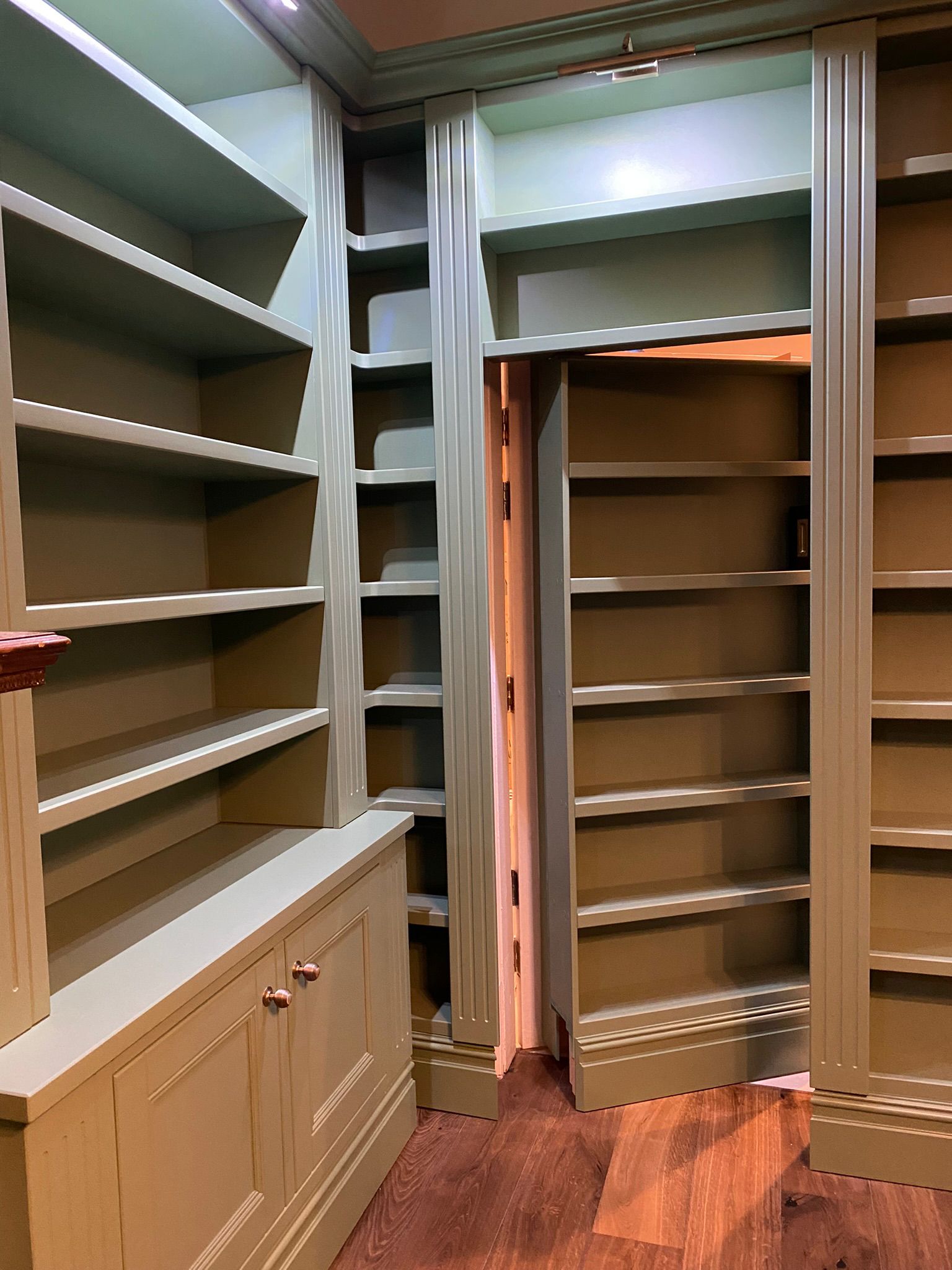 bespoke bookcase installation in Belfast